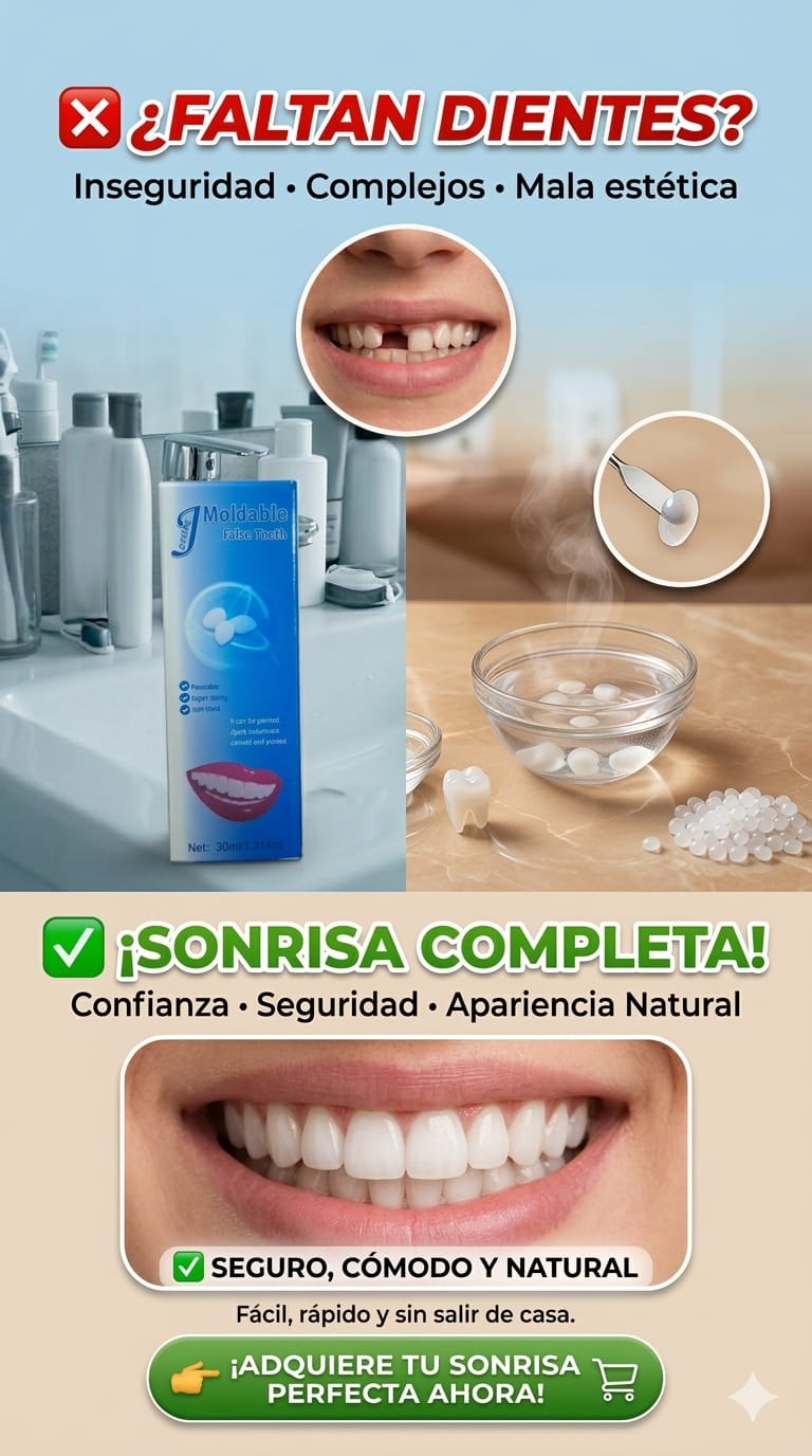 Dientes Postizos de Resina Blancos