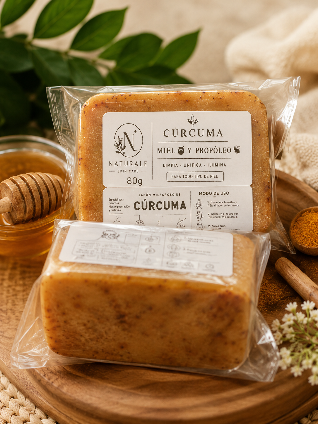 Jabon de Curcuma